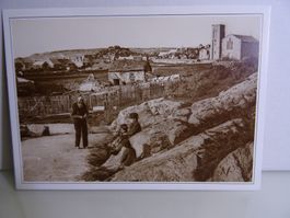 Postcard St.Mary`s Isle of Scilly Scillonian character Buzza